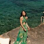 Riviera green dress