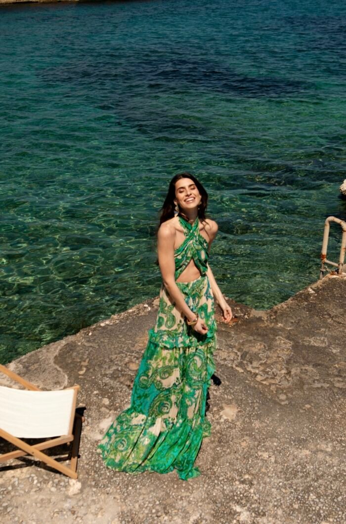 Riviera green dress - Image 1