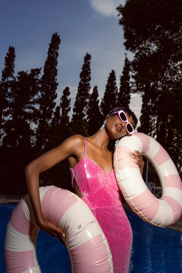 Scarlet O'Hara Pink Dress - Image 3