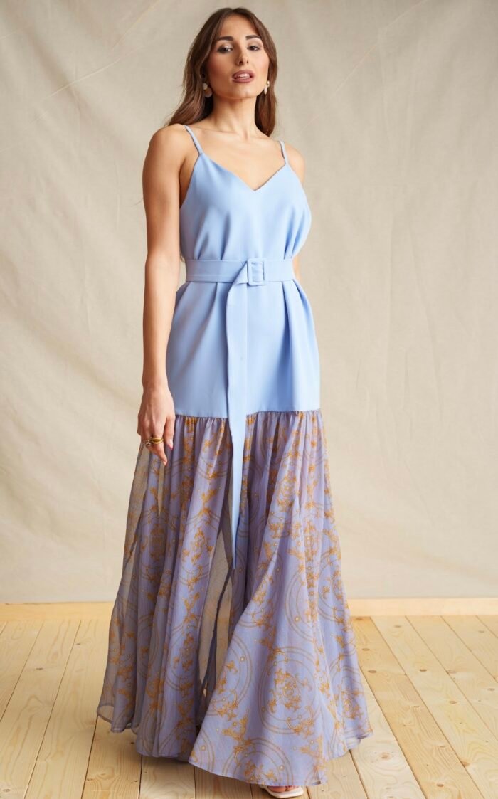 Light Blue Maxi Dress - Image 1