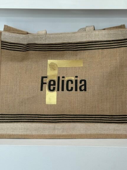 Felicia being beach bag