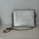 Athena silver pouch
