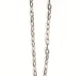 SILVER LONG CHAIN WITH CHARM
