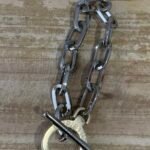 SILVER WITH GOLD BRACELET
