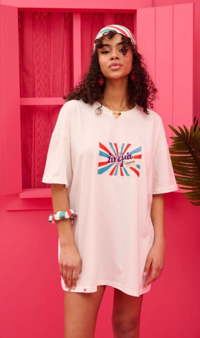 T-shirt Blouse “Θερινό Σινέμα” - Image 1