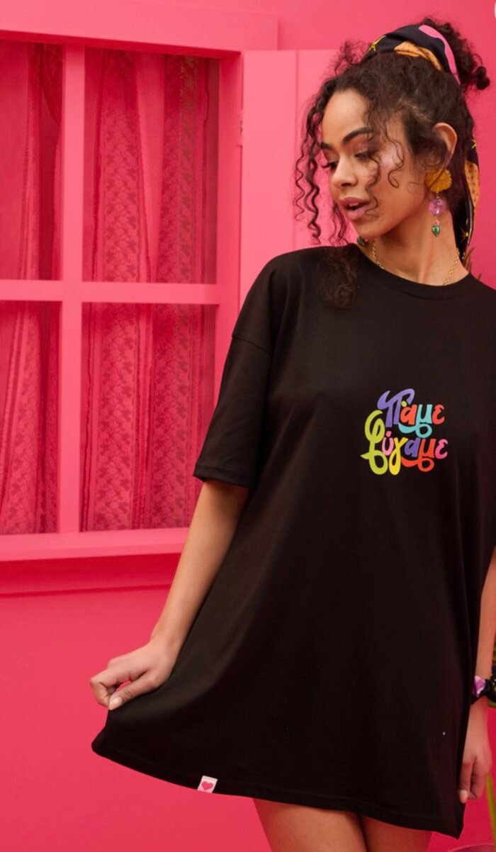 T-shirt Blouse “Πάμε Φύγαμε” - Image 1