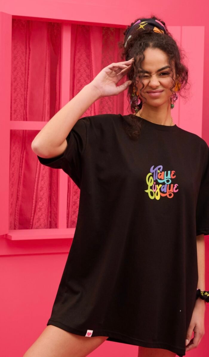 T-shirt Blouse “Πάμε Φύγαμε” - Image 3