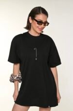 Black travel T-shirt