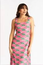 Pink Tulip Glam Backless Dress - Image 2