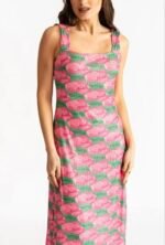 Pink Tulip Glam Backless Dress - Image 3