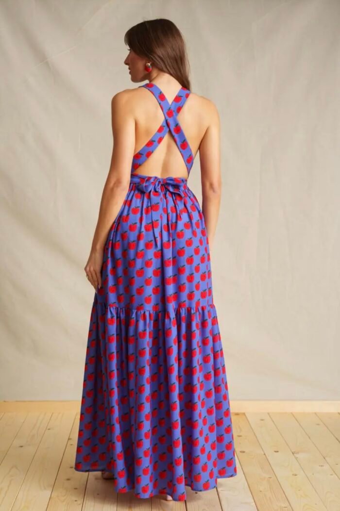 Red Apple Maxi Dress - Image 2