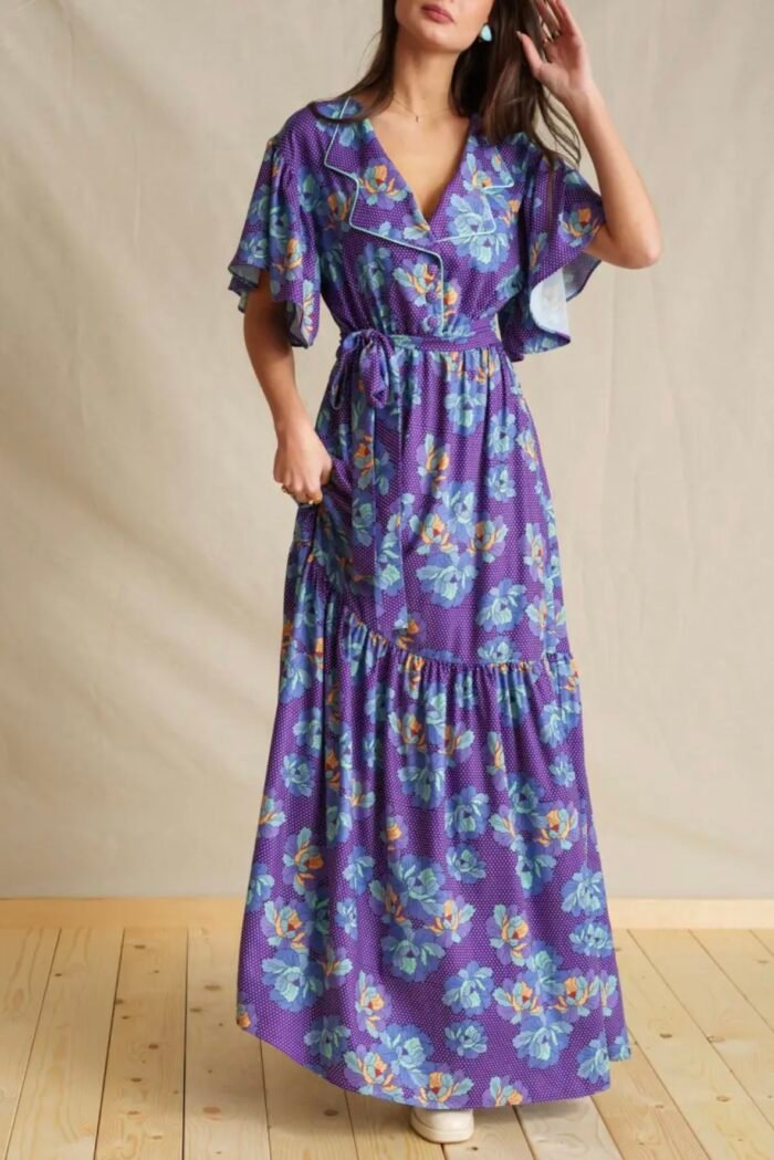 Boogie Dots Maxi Dress - Image 4