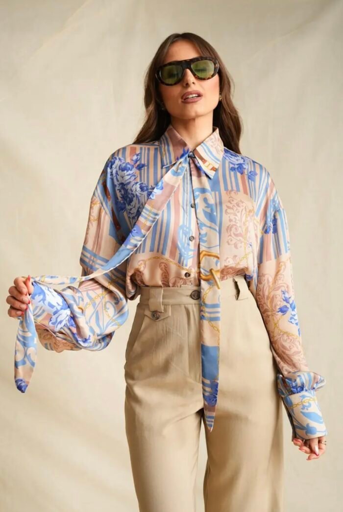 Harley's Rose Oversized Shirt - Image 2