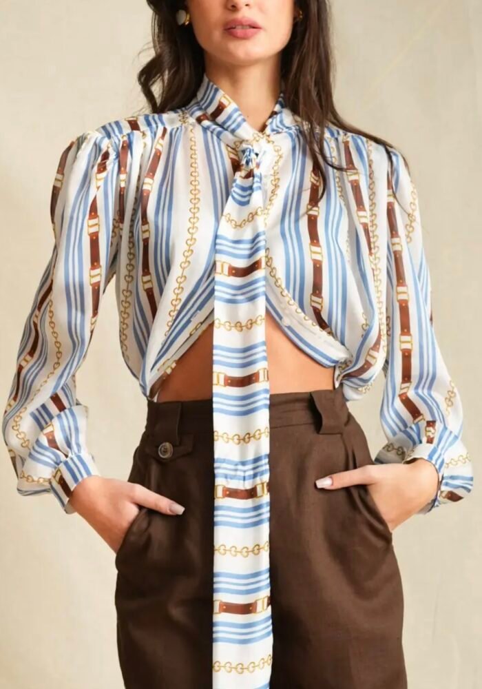Harley's Love White Hanky Shirt - Image 2