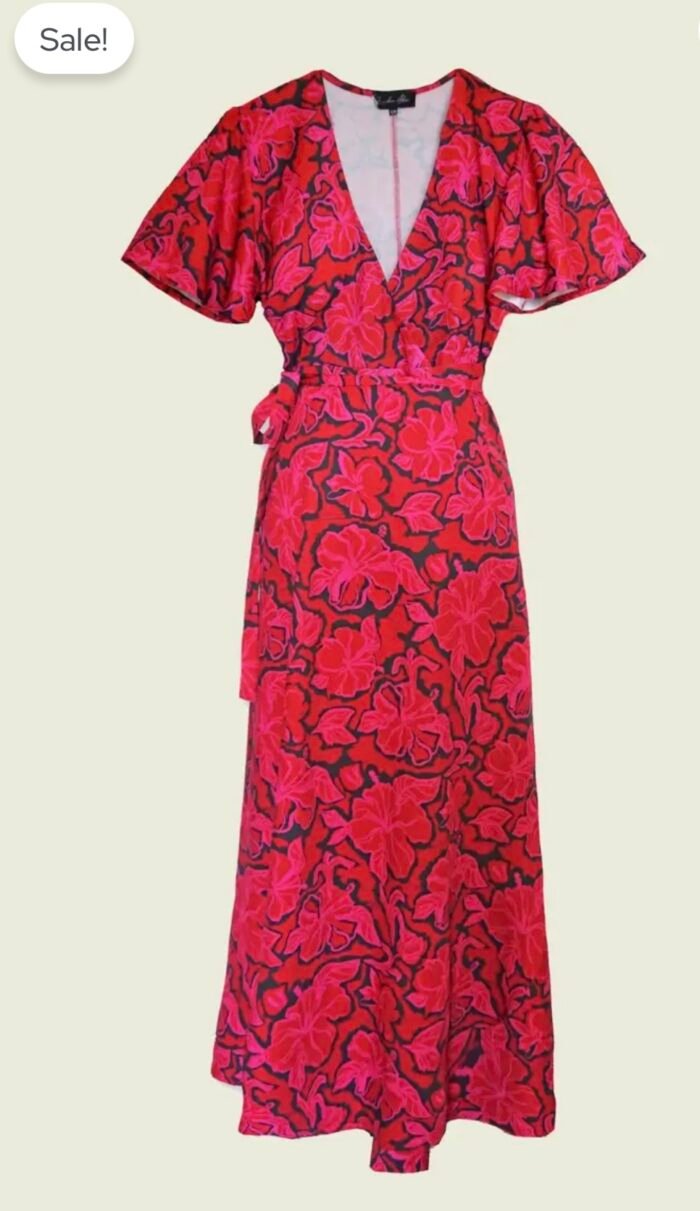 AMELIE WRAP DRESS - Image 3