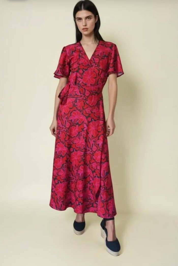 AMELIE WRAP DRESS - Image 1