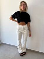 White prive jean