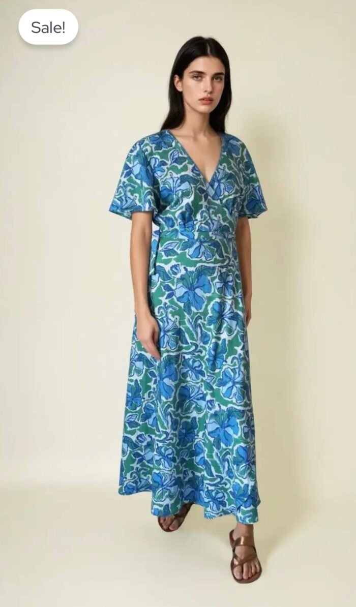 Laurel wrap dress - Image 1