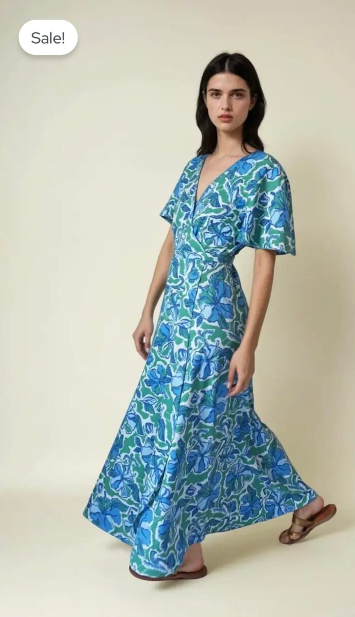 Laurel wrap dress - Image 3