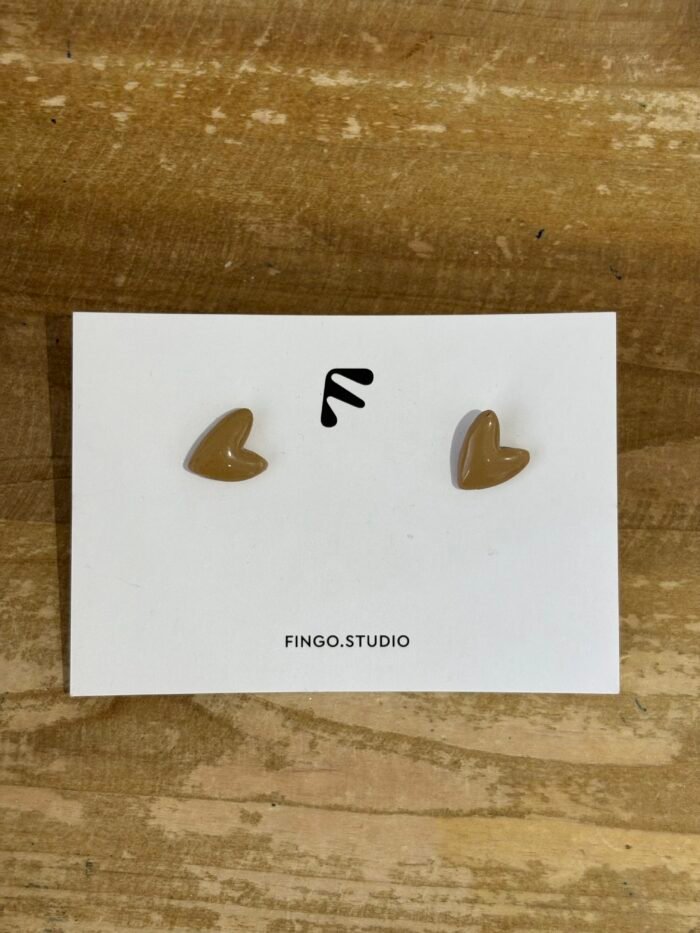 Being mini heart earrings - Image 1