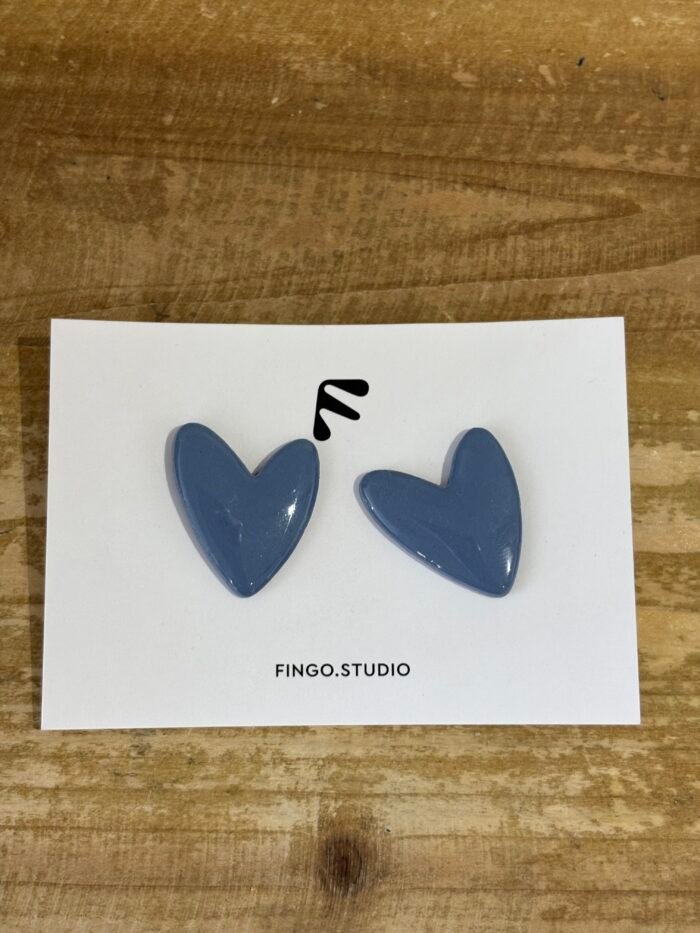 Blue big hearts - Image 1