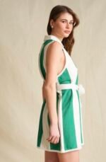 Emerald Stripers Knit Dress - Image 4