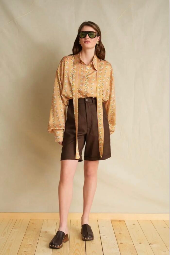 Burly wood safari shorts - Image 2