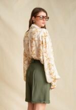 Shinning Green Safari Shorts - Image 2