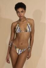 Islay Brown/Yellow Bikini