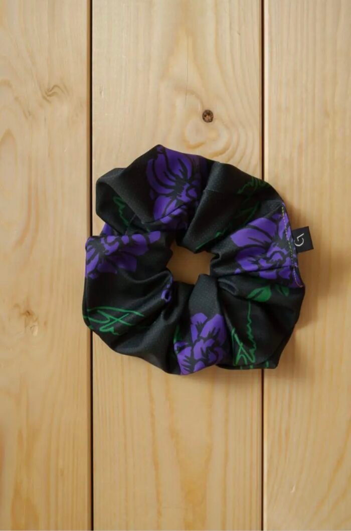 Purple Dalia Srunchie - Image 1