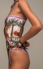 ANCESTRESS ONE SHOULDER SWIMSUIT - Image 3