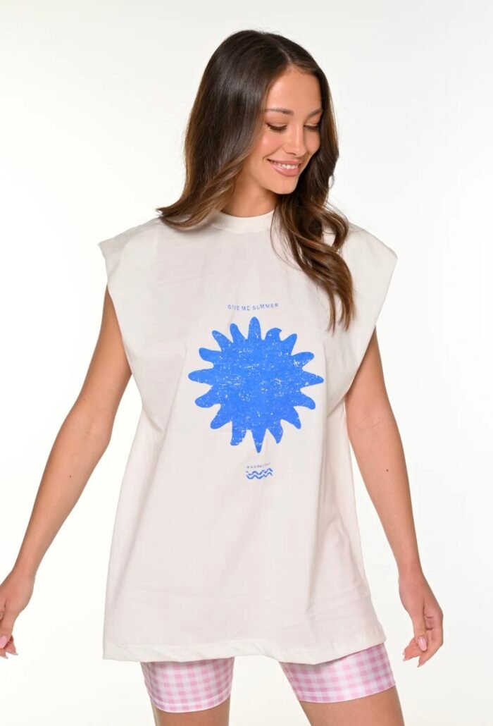 Sun oversized T-shirt - Image 1