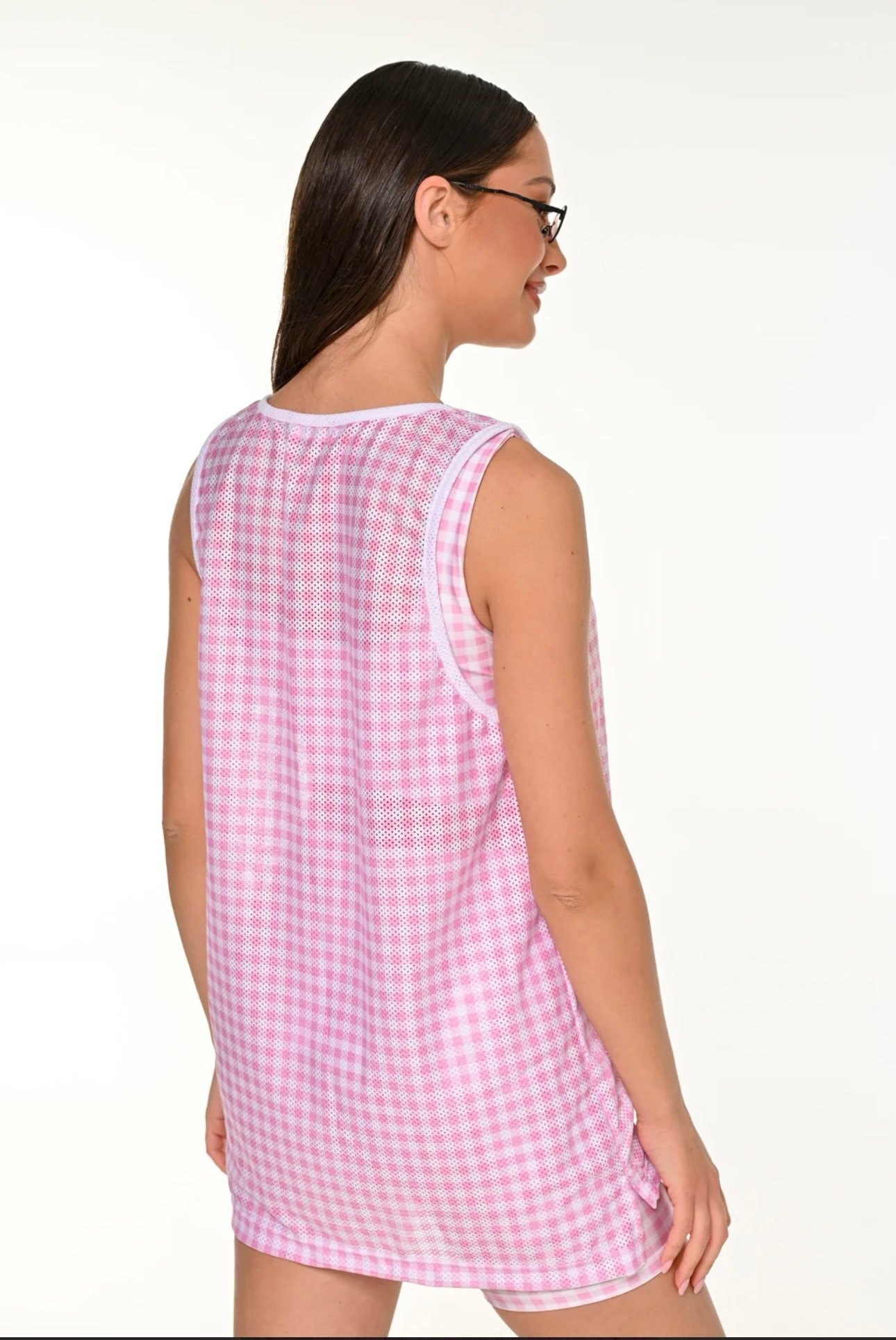 Screenshot Pink plaid tank top - Image 3