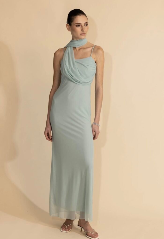 Calista Maxi Dress Ciel - Image 1