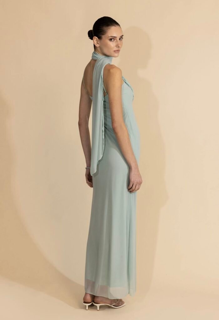 Calista Maxi Dress Ciel - Image 2