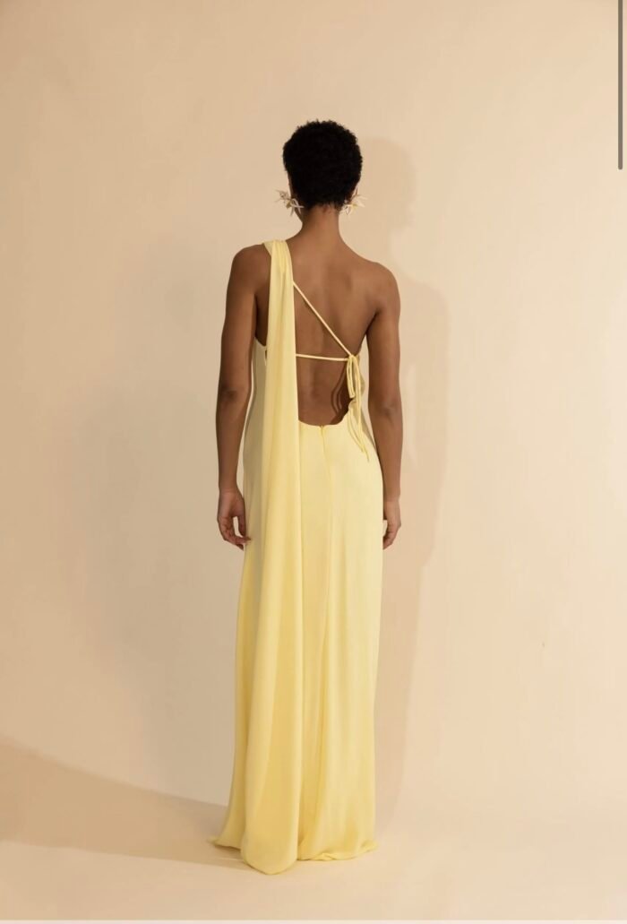 Solstice Butter Yellow Dress - Image 2