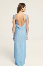 Framed Blue Dress - Image 3
