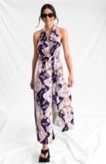 Moon Shell Backless Dress - Image 2