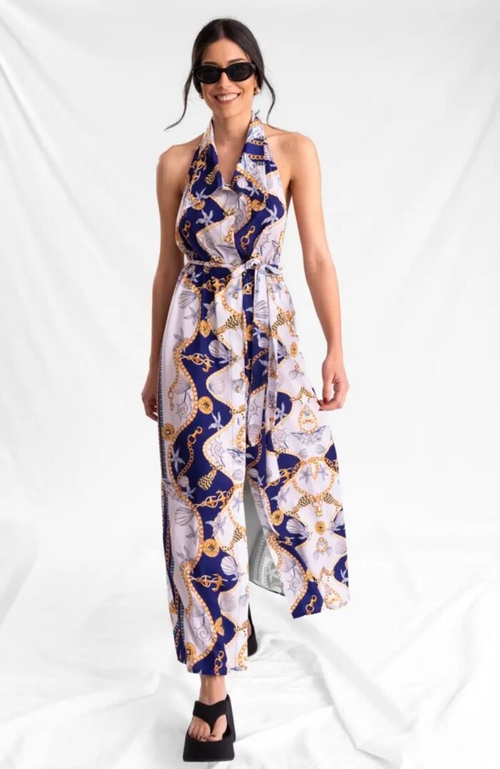 Moon Shell Backless Dress - Image 2