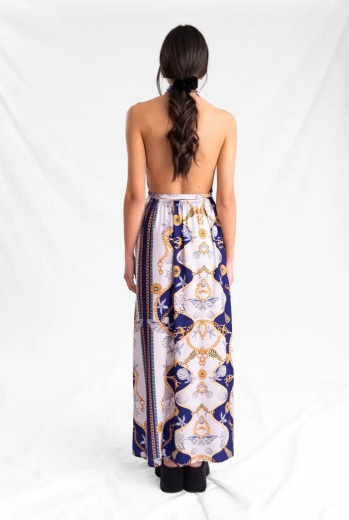 Moon Shell Backless Dress - Image 3