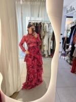 Heyden fuschia maxi skirt - Image 3