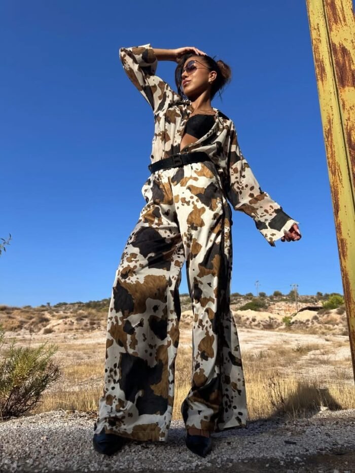 Cow satin pant - Image 1