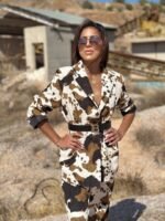 Cow blazer