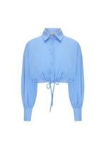Blue Bow Shirt - Image 2