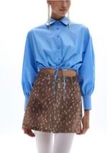 Blue Bow Shirt