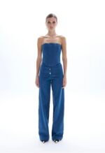 Blue denim pant - Image 2