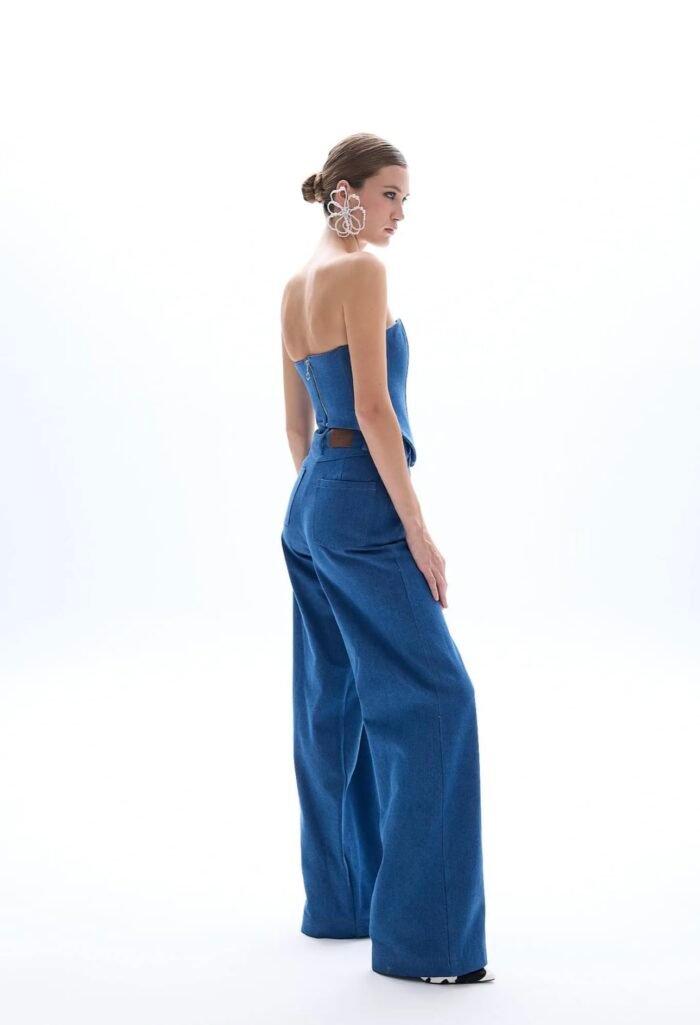 Blue denim pant - Image 4