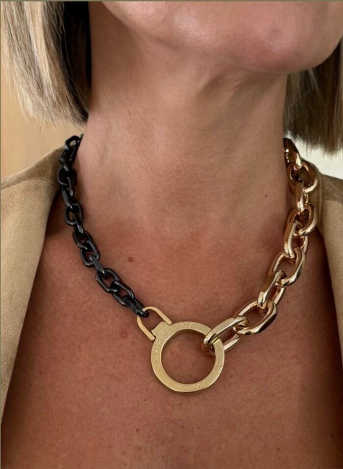Double chain necklace - Image 1