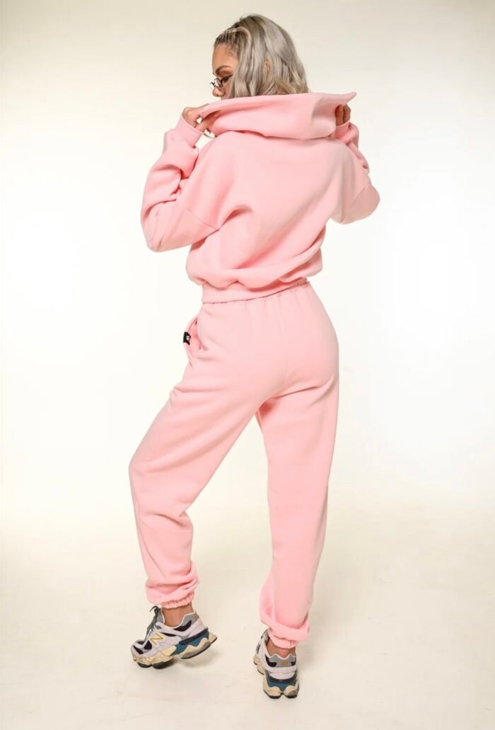 Tennis pink hoodie set - Image 2