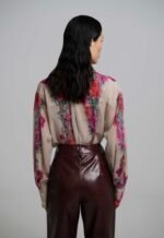 Brea beige oversized shirt - Image 2